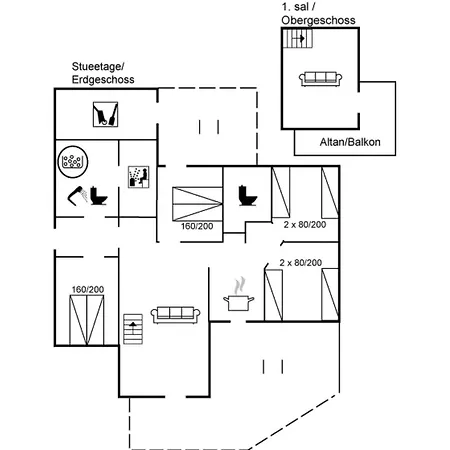 Prázdninový dům Magga - 520m From The Sea By Interhome *